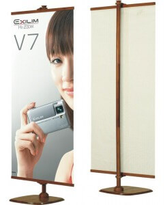 Banner stands.