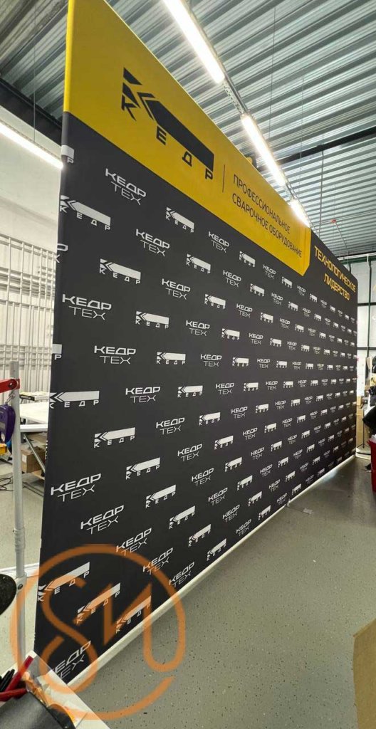 Тканевый пресс волл стенд Altec ST-1 прямой