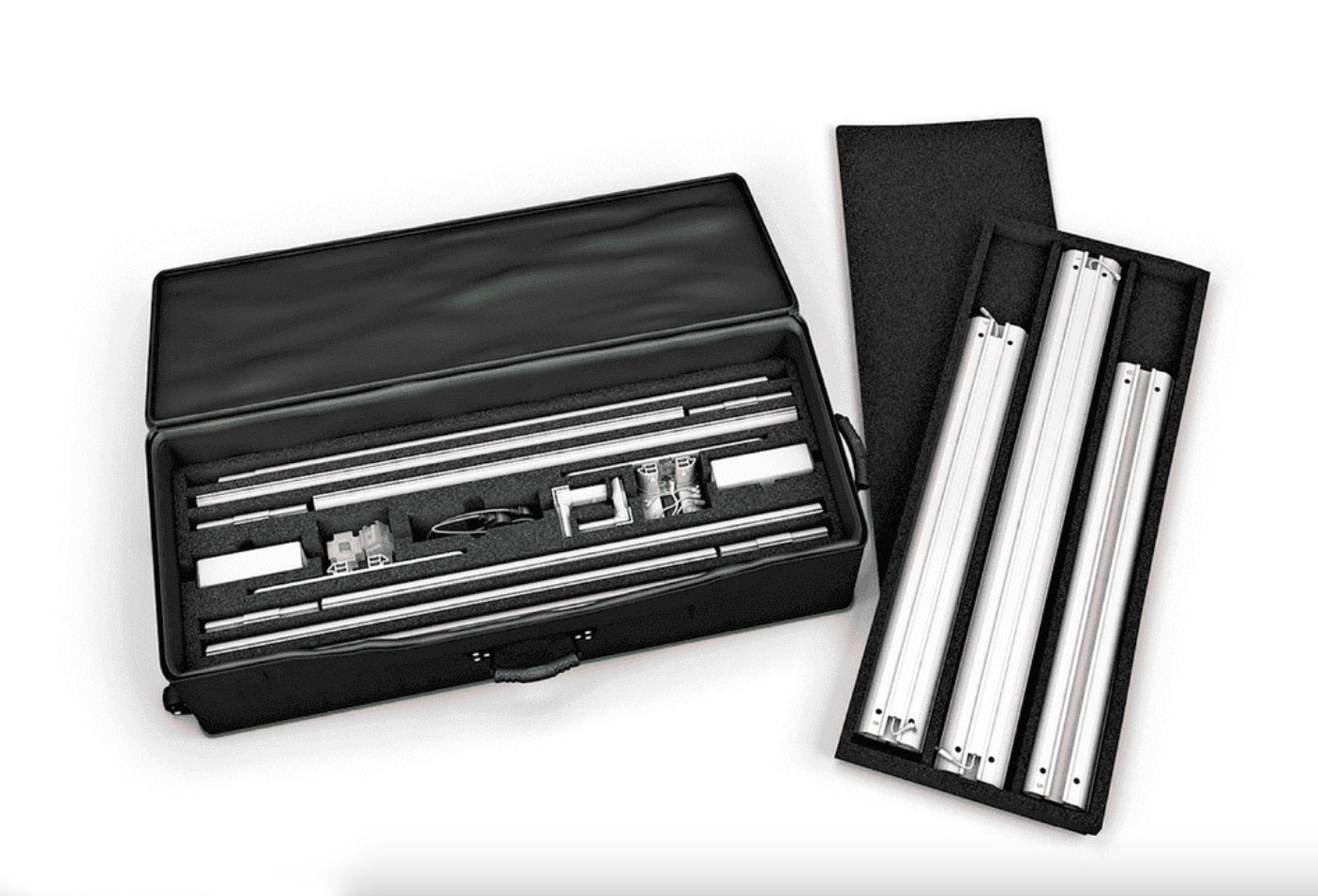 Двусторонний тканевый лайтбокс с подсветкой SEG Pro высотой до 4 метров