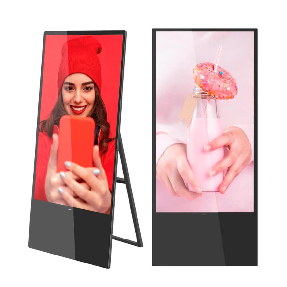 Poster Мобильный рекламный экран для помещений