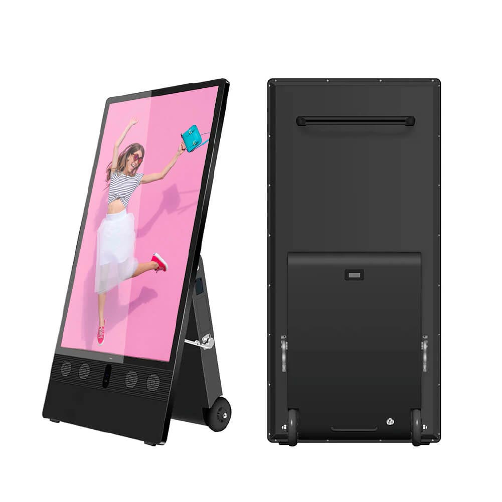 Street Poster — рекламный экран (портативный, автономный) для улицы