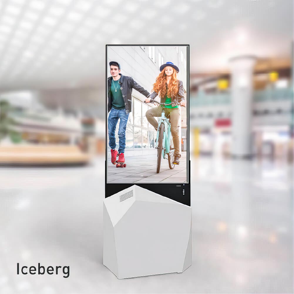 Duo — двусторонний рекламный экран (киоск)