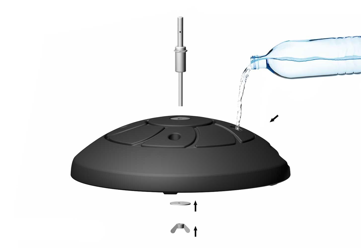 Флаг Флайдер Треугольник 100×134 см